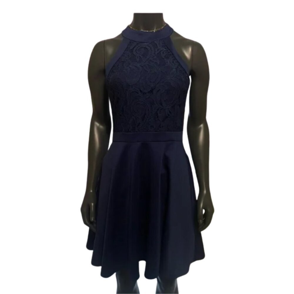 As U Wish Halter Fit & Flare Dress Size M | Party / Bridesmaid | Free Shipping